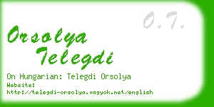 orsolya telegdi business card